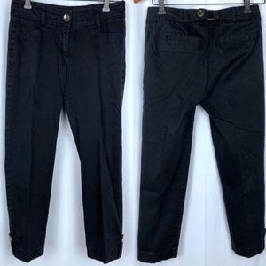 Cache women's black cropped/Capri pants, size 0